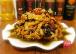 闽南咸菜炒笋的做法图解11