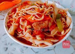 番茄刀削面的做法图解13