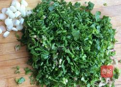 菠菜叶子咸米粥的做法图解1