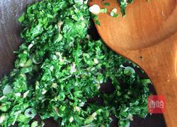 菠菜叶子咸米粥的做法图解3
