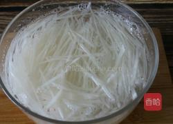 拌白萝卜丝的做法图解3