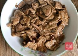 蒜苔炒猪肝的做法图解7