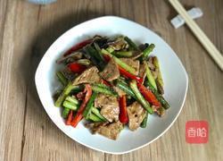蒜苔炒猪肝的做法图解15