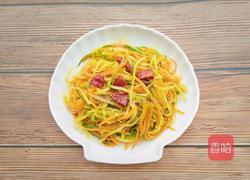 酸辣素炒三丝的做法图解7