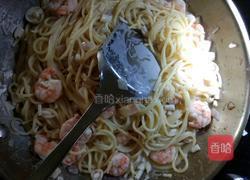 奶油虾意面的做法图解20