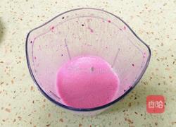 火龙果椰蓉奶冻的做法图解2