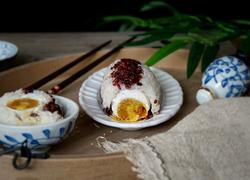 鸭蛋双米饭团