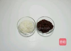 豹纹双米饭团的做法图解1