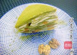 抹茶芒果千层蛋糕的做法图解13