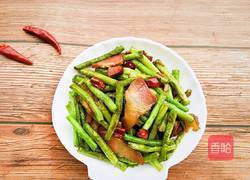 腊肉干煸豆角的做法图解11