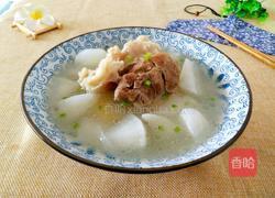 白萝卜炖大骨的做法图解16