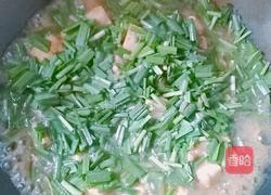 豆腐炒韭菜的做法图解4