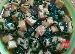 豆腐炒韭菜的做法图解5