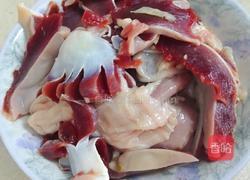 菠萝炒鸭胗的做法图解2