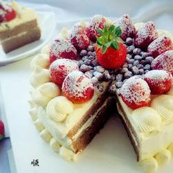 巧克力草莓蛋糕的做法[图]