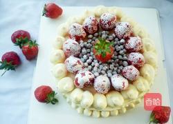 巧克力草莓蛋糕的做法图解11