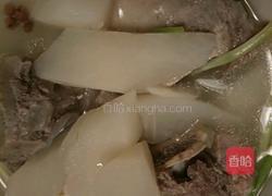 白萝卜炖排骨的做法图解8