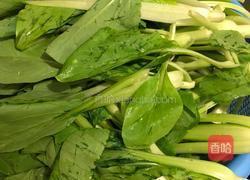 爆腌菜的做法图解1