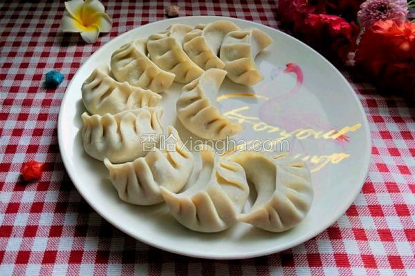 豆角猪肉馅饺子
