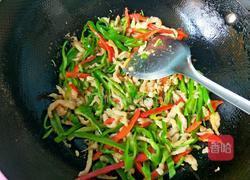 双椒炒鸡丝的做法图解13