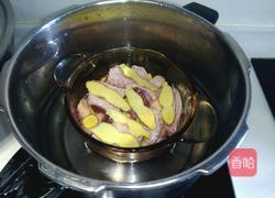 姜母蒸鸭的做法图解4