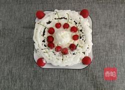 可可奶油冰淇淋蛋糕的做法图解10