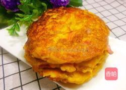 黄瓜渣土豆鸡蛋饼的做法图解1