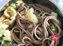 黄瓜鸡蛋打卤面的做法图解7
