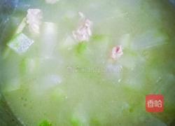肉片冬瓜汤的做法图解4