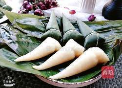 家乡牛角粽的做法图解1