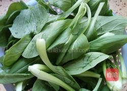 香菇虾米青菜的做法图解3