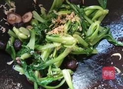 香菇虾米青菜的做法图解7