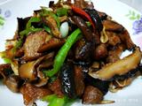 干香菇炒五花肉