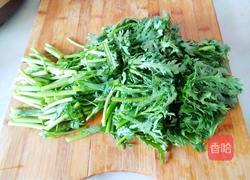 蒜蓉茼蒿的做法图解4