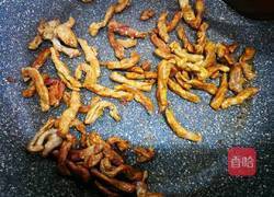 蒜苔炒肉丝的做法图解6