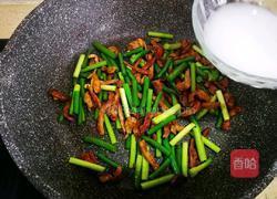 蒜苔炒肉丝的做法图解9