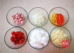 培根时蔬焗饭的做法图解1