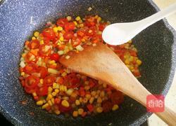 培根时蔬焗饭的做法图解6