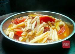 西红柿煮海鲜菇的做法图解5