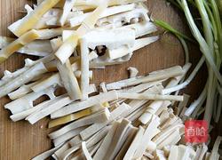 肉酱炒百叶丝的做法图解4