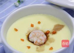 鲜虾蒸水蛋(嫩)的做法图解2