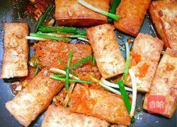 椒盐干煎豆腐的做法图解7