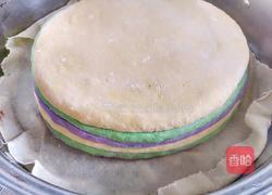 彩色发糕的做法图解9