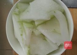 素炒冬瓜片的做法图解1