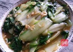 快菜炒海米的做法图解7