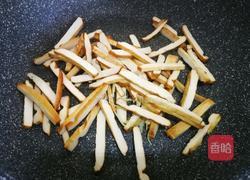 韭菜炒香干的做法图解4
