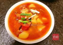 西红柿土豆炖牛腩的做法图解9