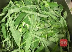 凉拌苦苦菜的做法图解2