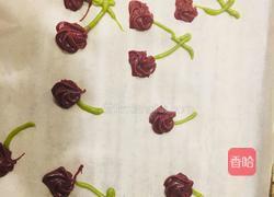 樱桃彩绘蛋糕卷的做法图解7