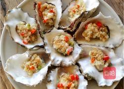 蒜蓉蒸生蚝的做法图解7